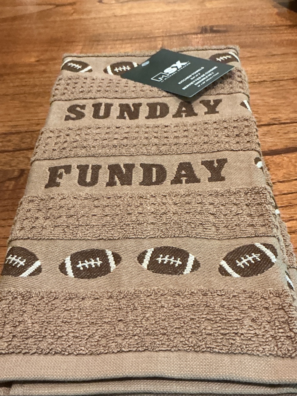 Fall Football Kitchen Towels - Set of 2
